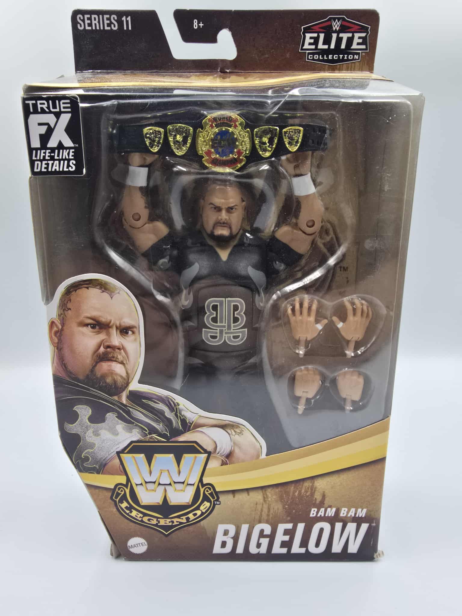 🔥 WWE Elite Legends Series 11 – Bam Bam Bigelow (Mattel) 🔥