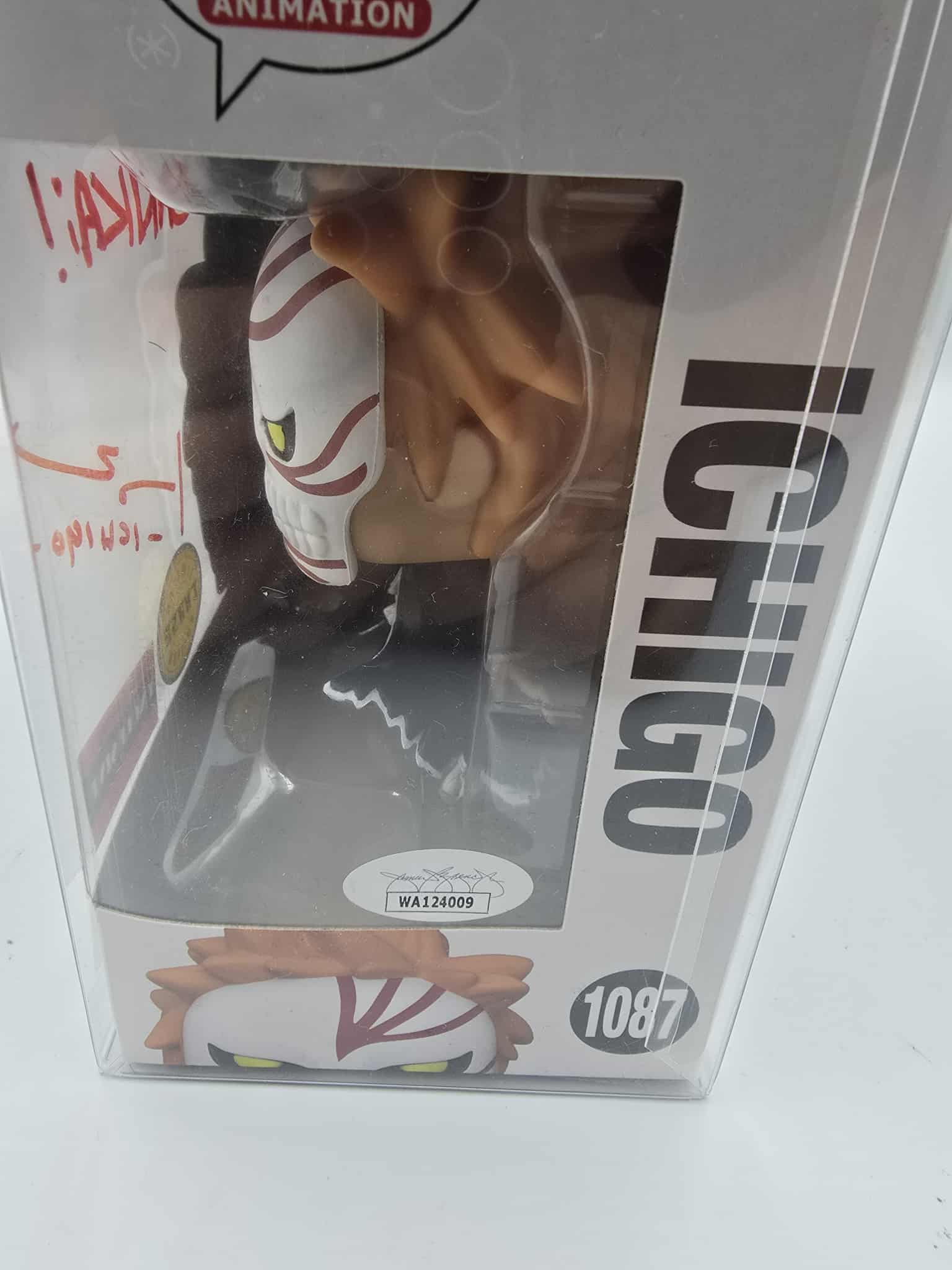 🔥 Funko Pop! Bleach – Ichigo #1087 – AAA Anime Exclusive Chase – Signed + JSA Auth 🔥