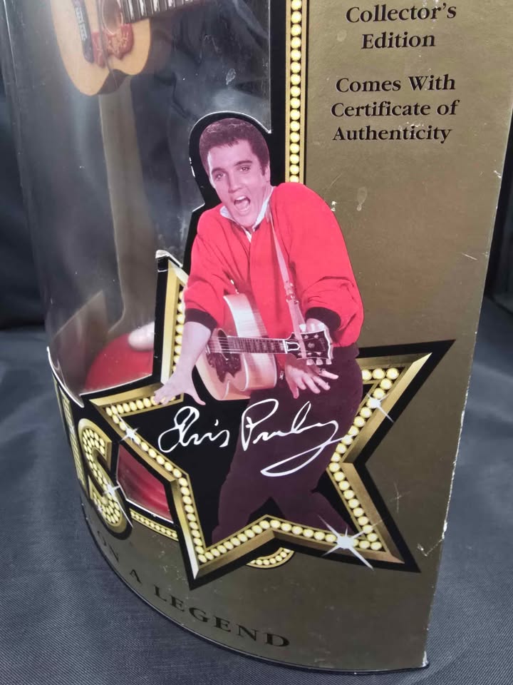 Elvis Presley “Jailhouse Rock” 45 RPM Collector Doll – COA – Mint in Box