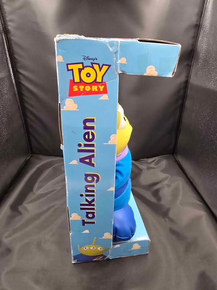 1995 Toy Story Talking Alien Plush – Original Voice – Vintage Disney Pixar (Boxed)