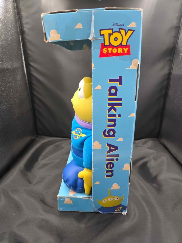 1995 Toy Story Talking Alien Plush – Original Voice – Vintage Disney Pixar (Boxed)