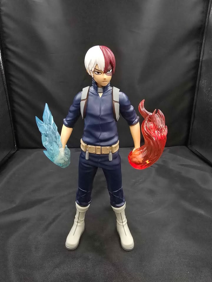 My Hero Academia Shoto Todoroki Light-Up Action Figure – Fire & Ice FX – Anime Collectible