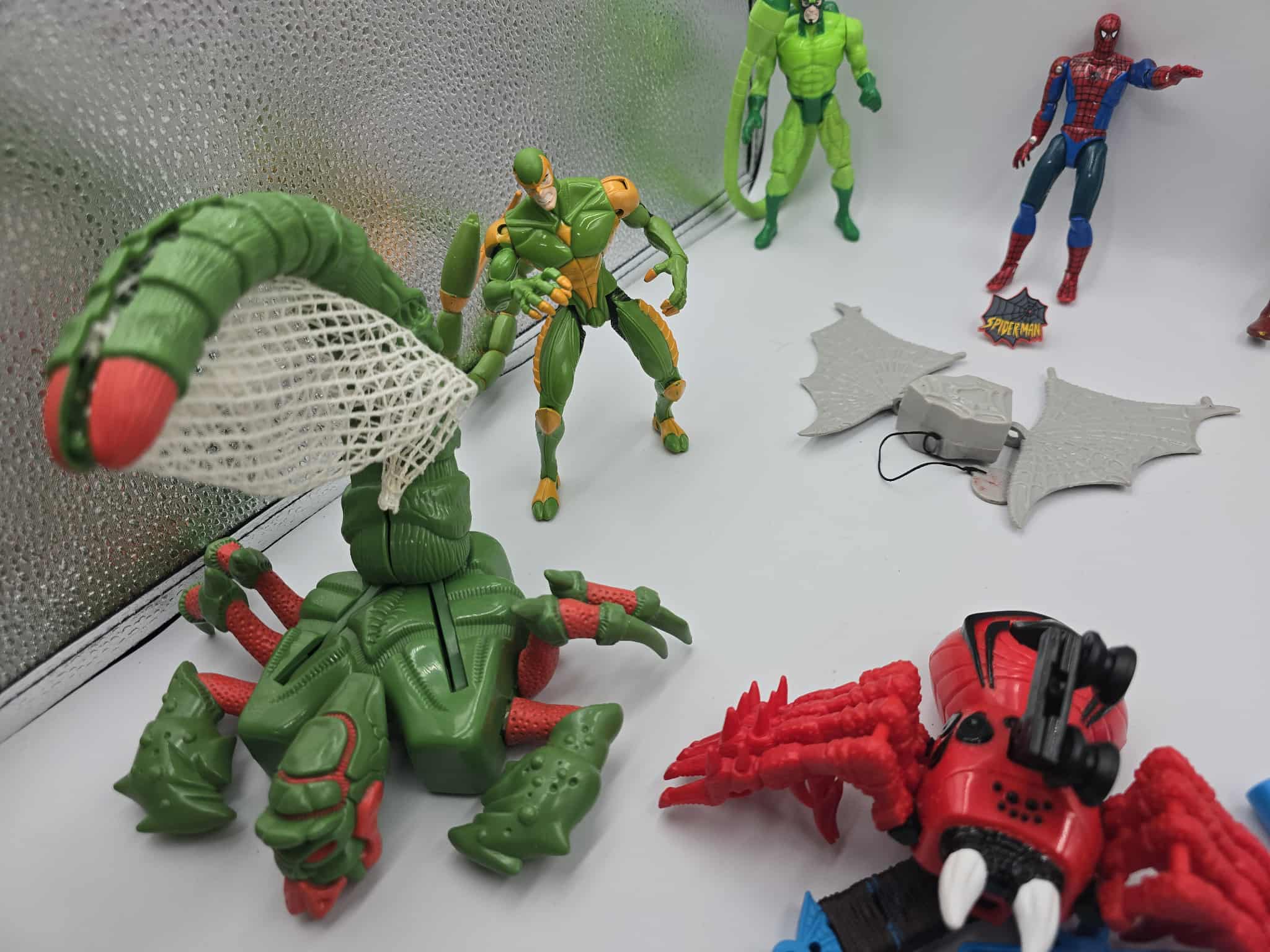 🔥 Vintage 90s Spider-Man Animated Series ToyBiz Lot – 30+ Figures! With accessories