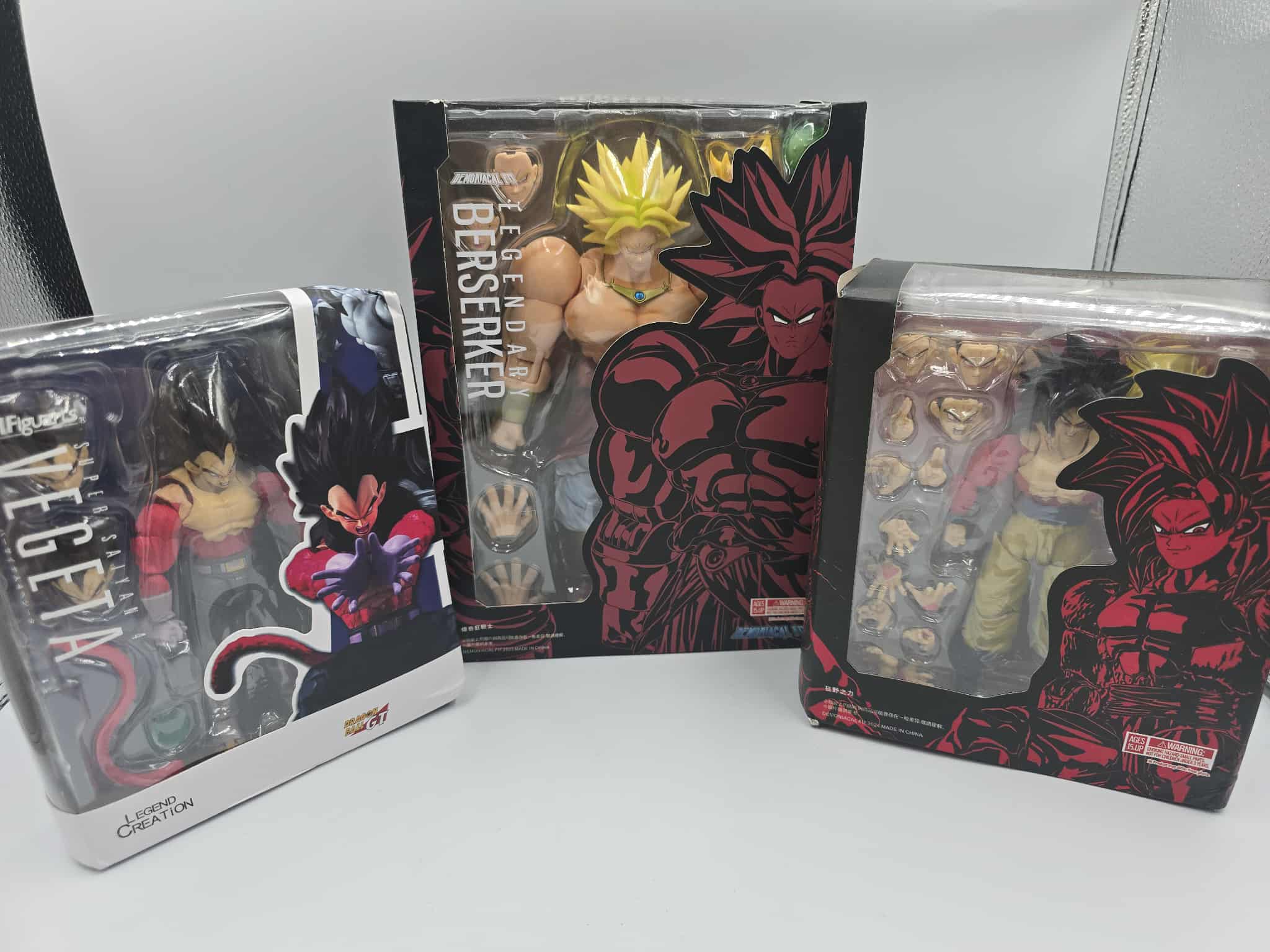 🔥 Dragon Ball Z/GT Action Figures Lot – Super Saiyan & Legendary Characters 🔥