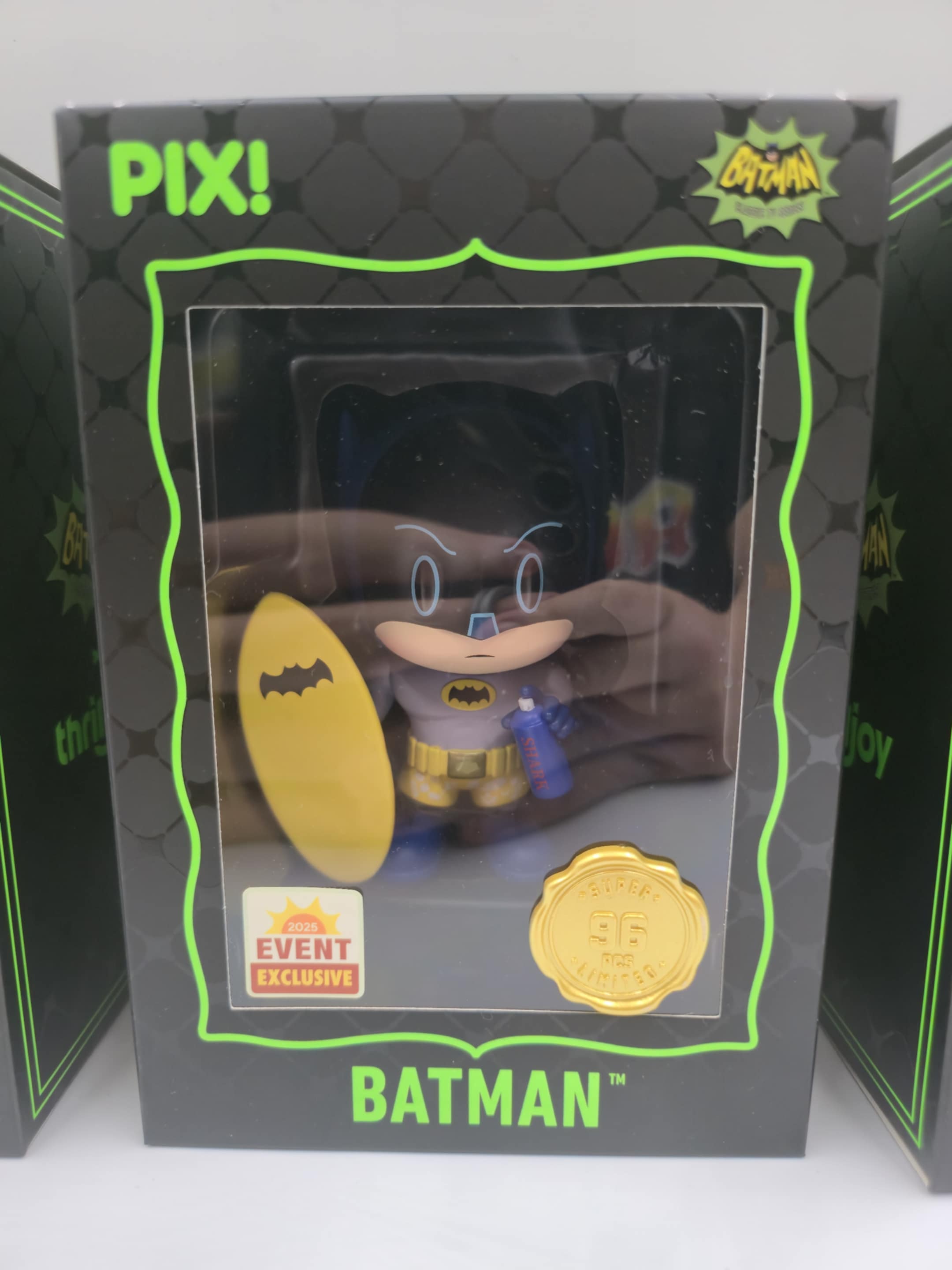 Thrilljoy PIX! Batman Super & Robin Chase Figures – Minor Damage