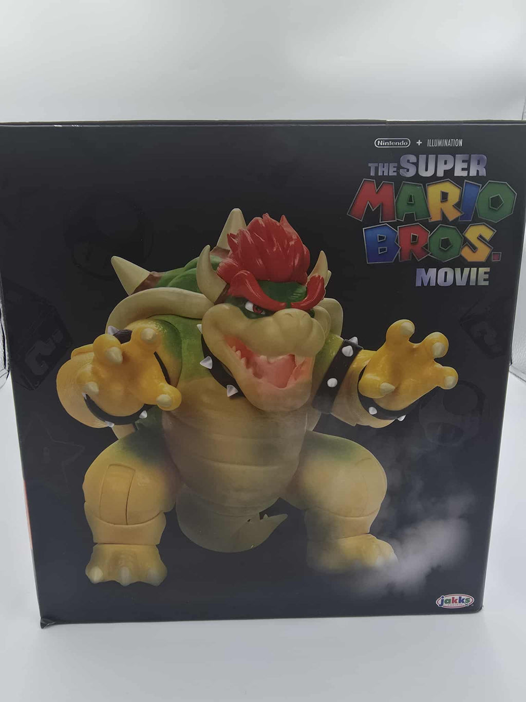 🔥 Super Mario Bros. Movie Bowser 7” Fire Breathing Figure – NEW