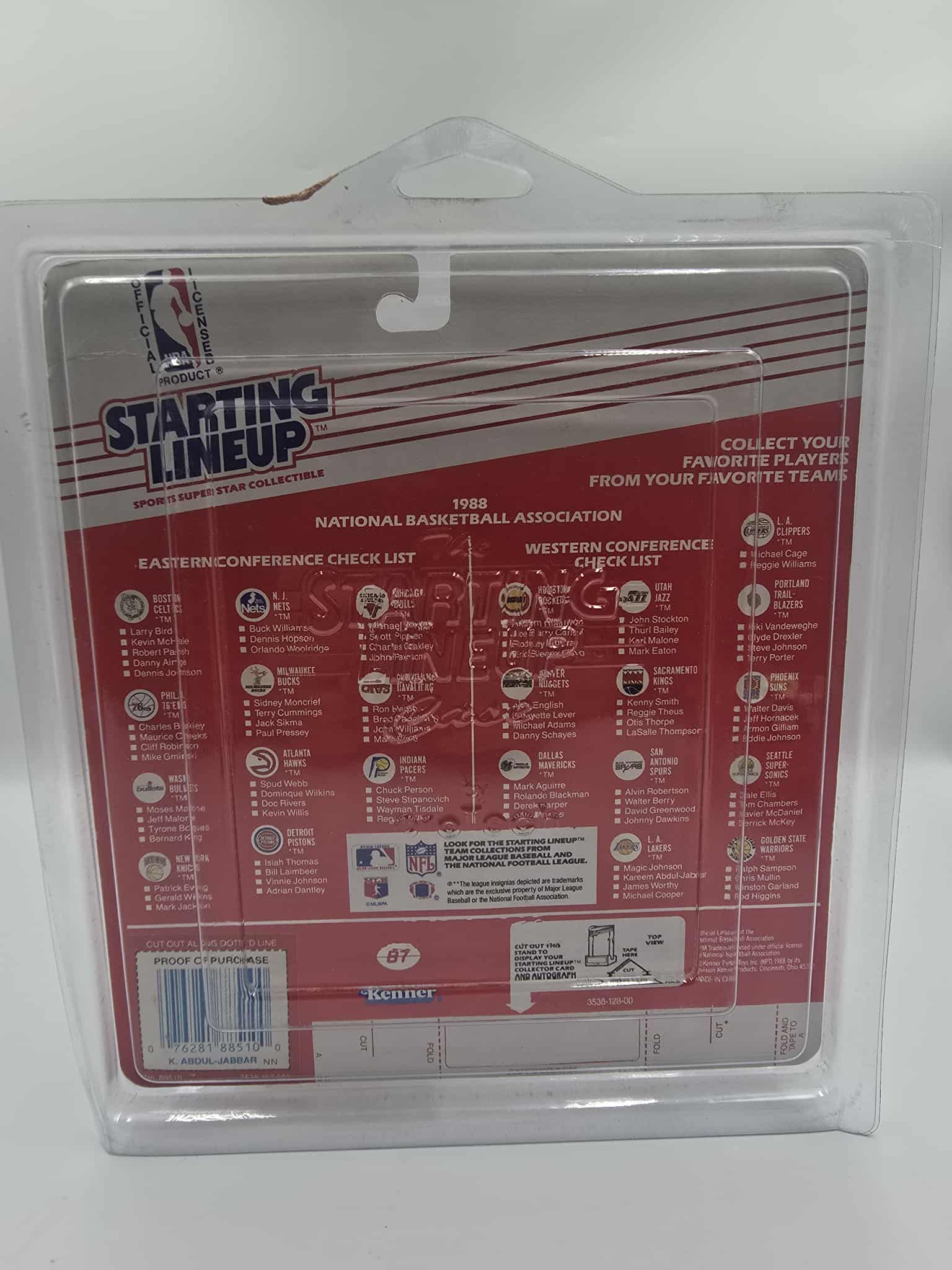 🏀 Vintage Starting Lineup Kareem Abdul-Jabbar Figure – Lakers Legend