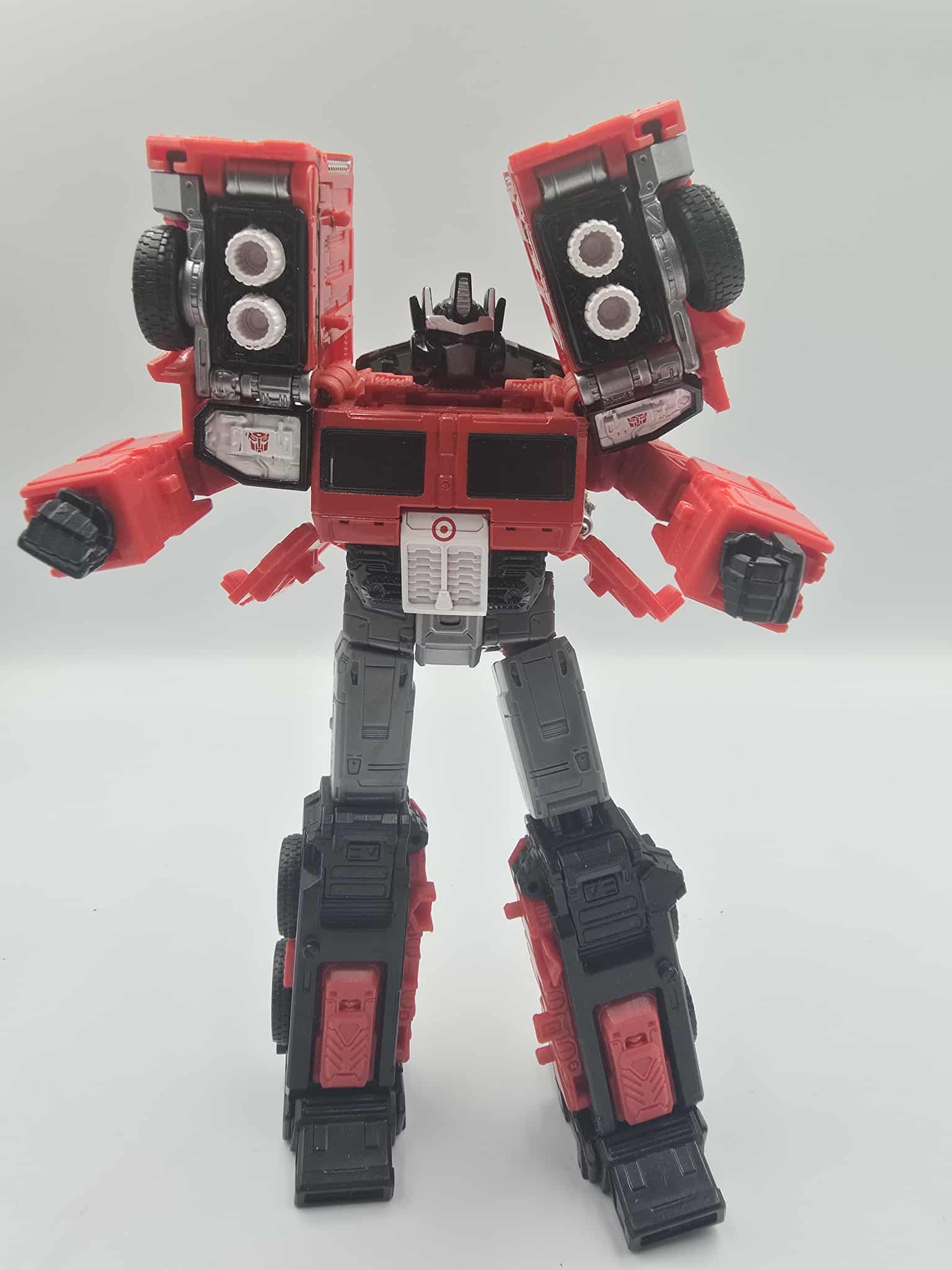 🔥 Transformers War for Cybertron RED Optimus Prime (Target Exclusive)