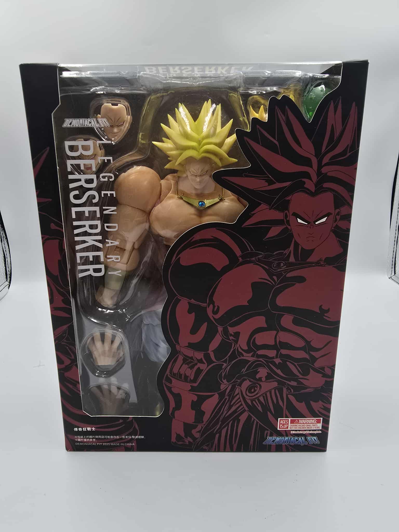 🔥 Dragon Ball Z Legendary Super Saiyan Broly Figure – Berserker Edition 🔥