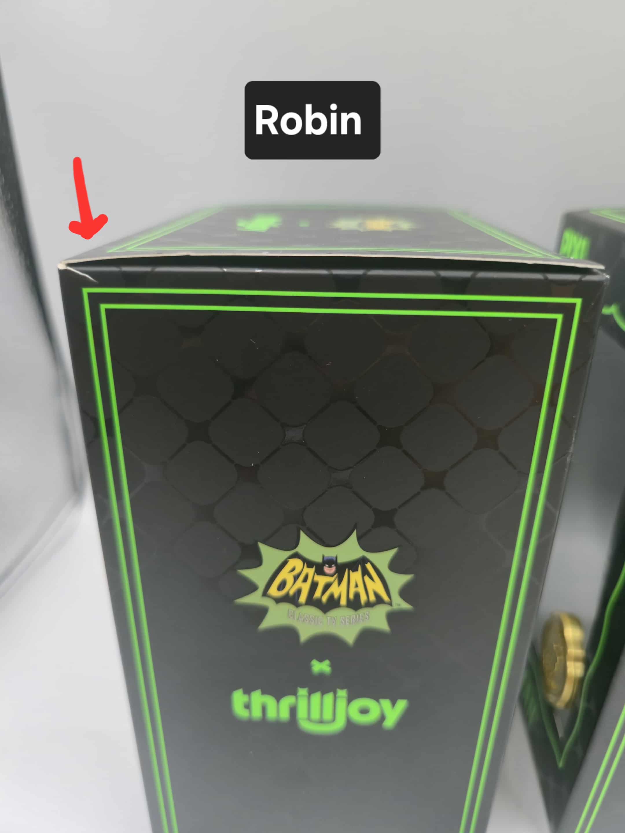 Thrilljoy PIX! Batman Super & Robin Chase Figures – Minor Damage
