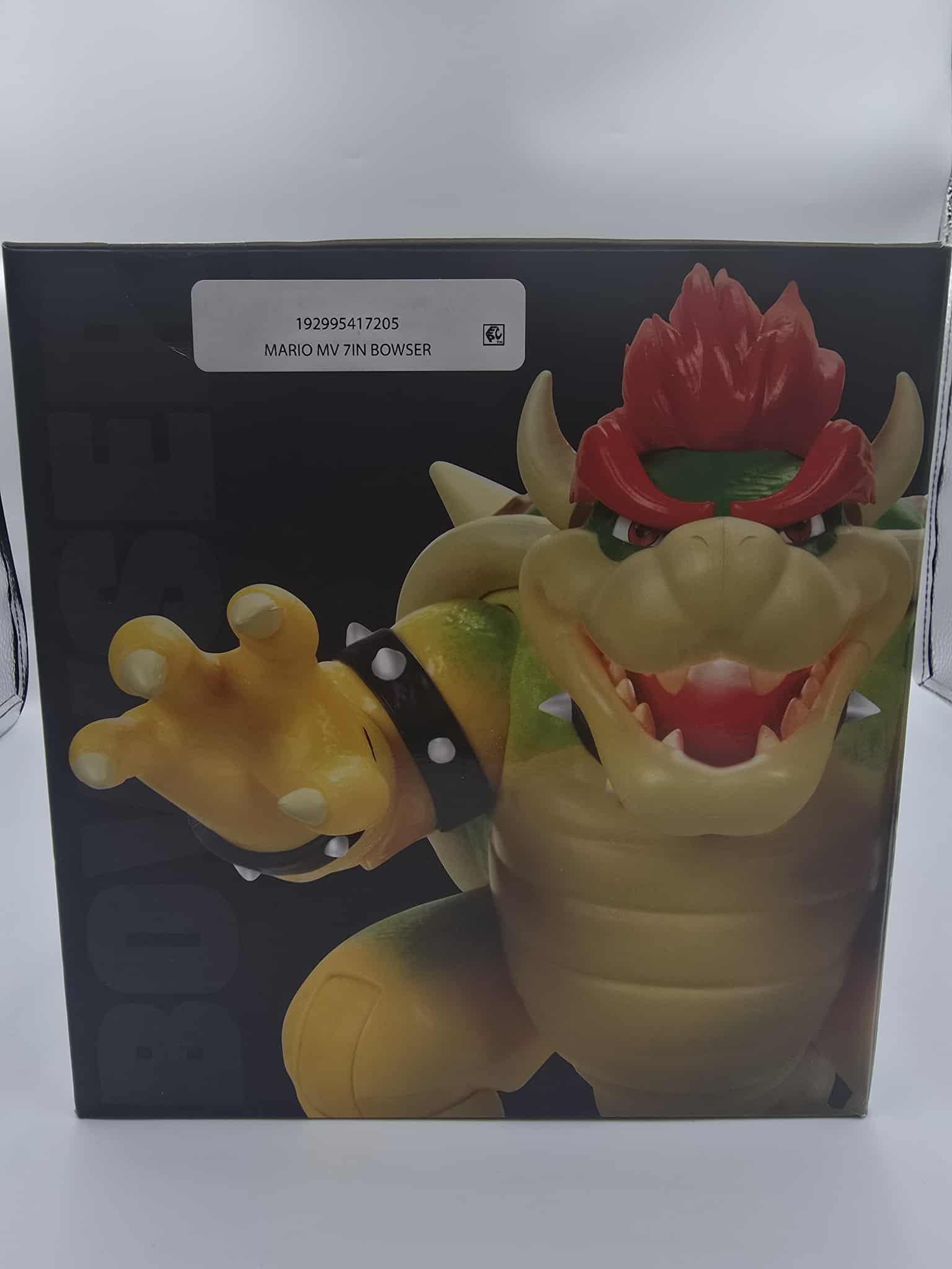 🔥 Super Mario Bros. Movie Bowser 7” Fire Breathing Figure – NEW